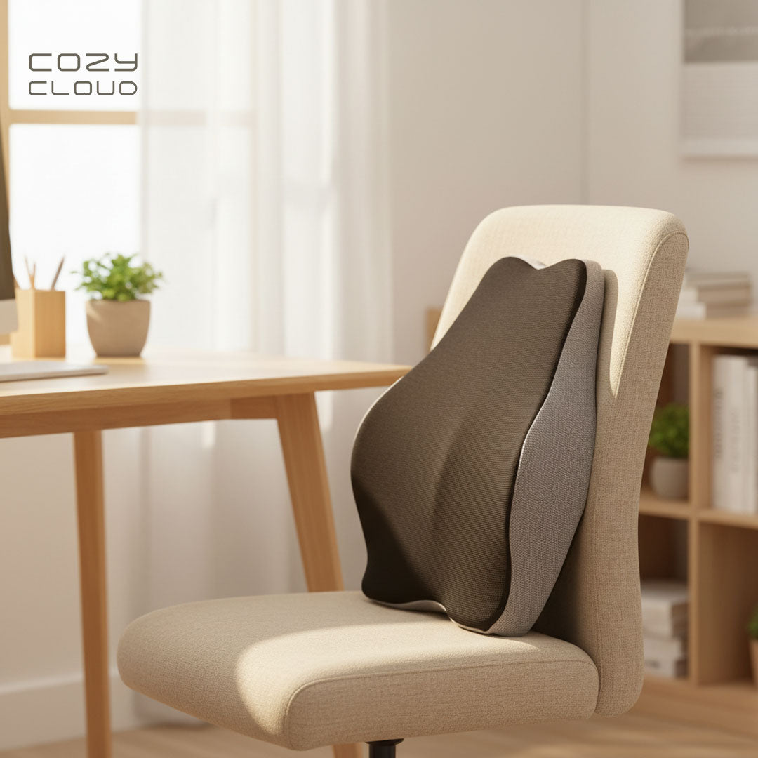 مسند الظهر ميموري فوم – راحة ذكية للعظام والعمود الفقري