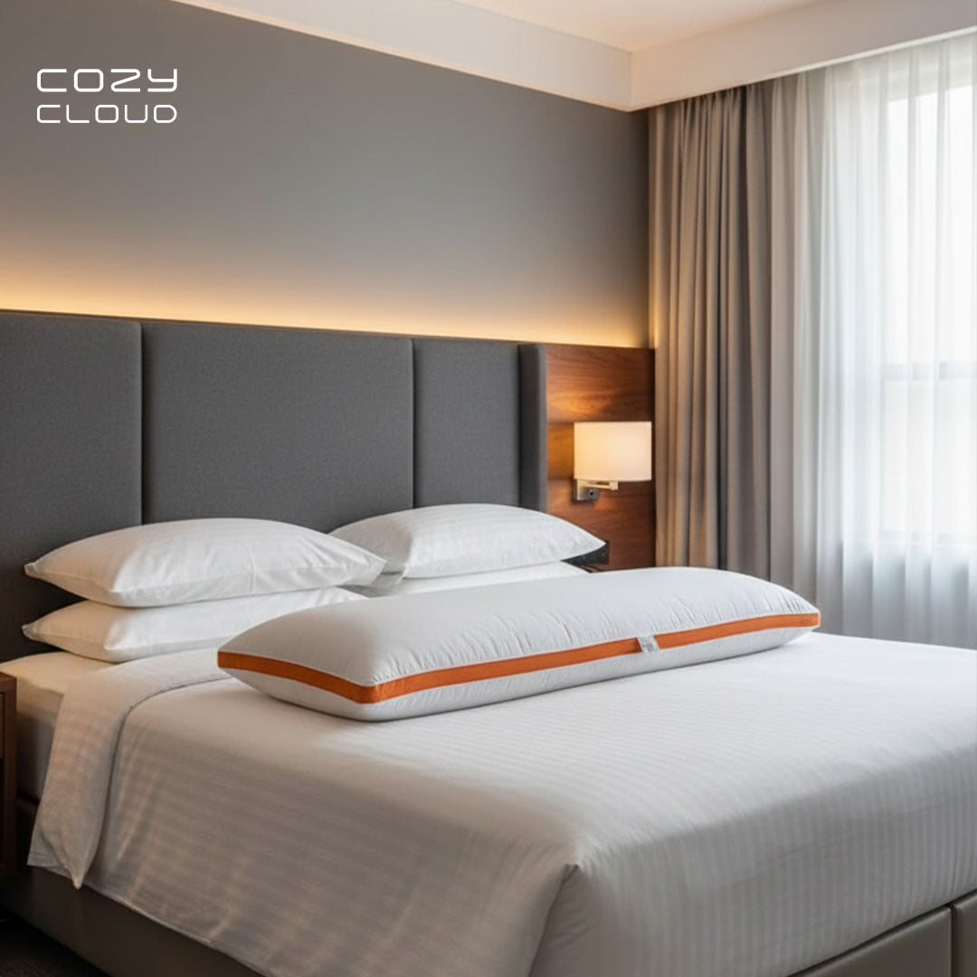 مخدة فندقية طويلة بريميوم