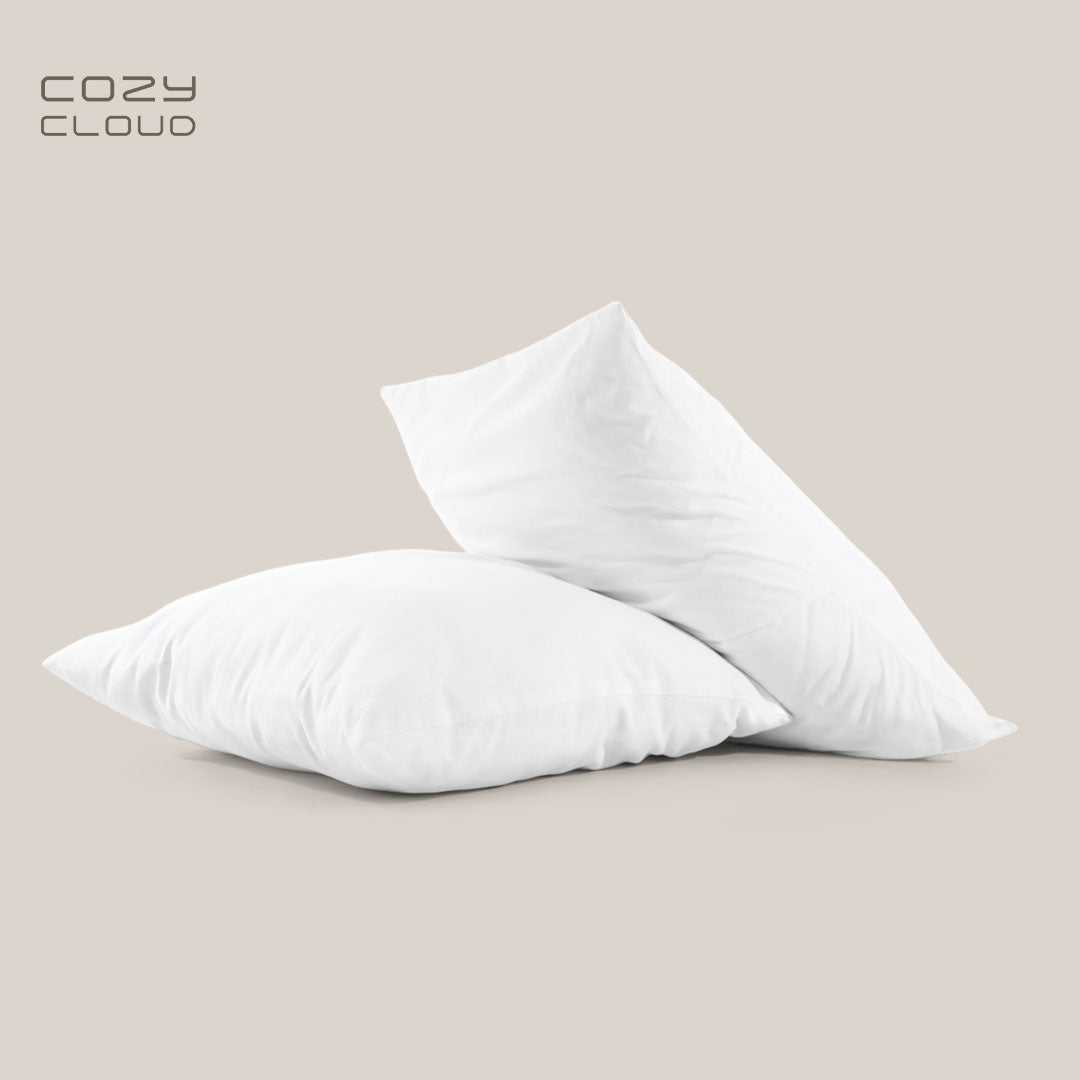 مخدة فندقية مايكرو فايبر قطن ناعم 100% – مقاس 50×70