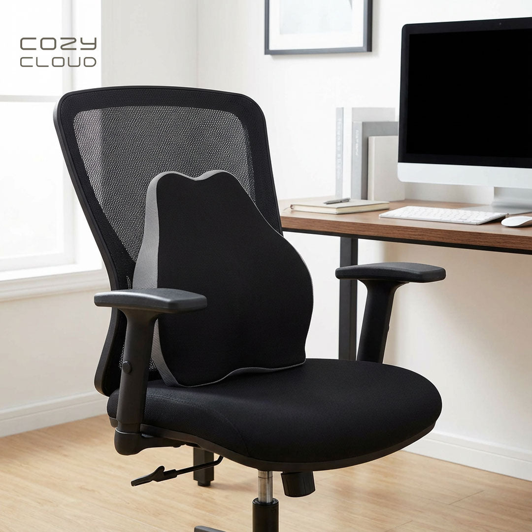 مسند الظهر ميموري فوم – راحة ذكية للعظام والعمود الفقري