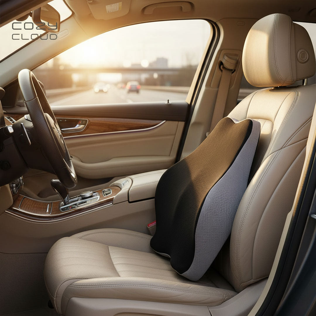 مسند الظهر ميموري فوم – راحة ذكية للعظام والعمود الفقري