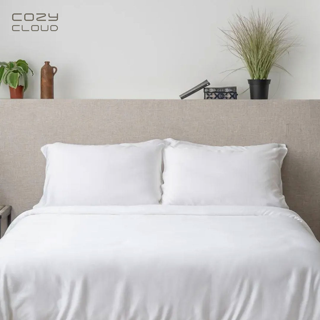 مخدة فندقية مايكرو فايبر قطن ناعم 100% – مقاس 50×70